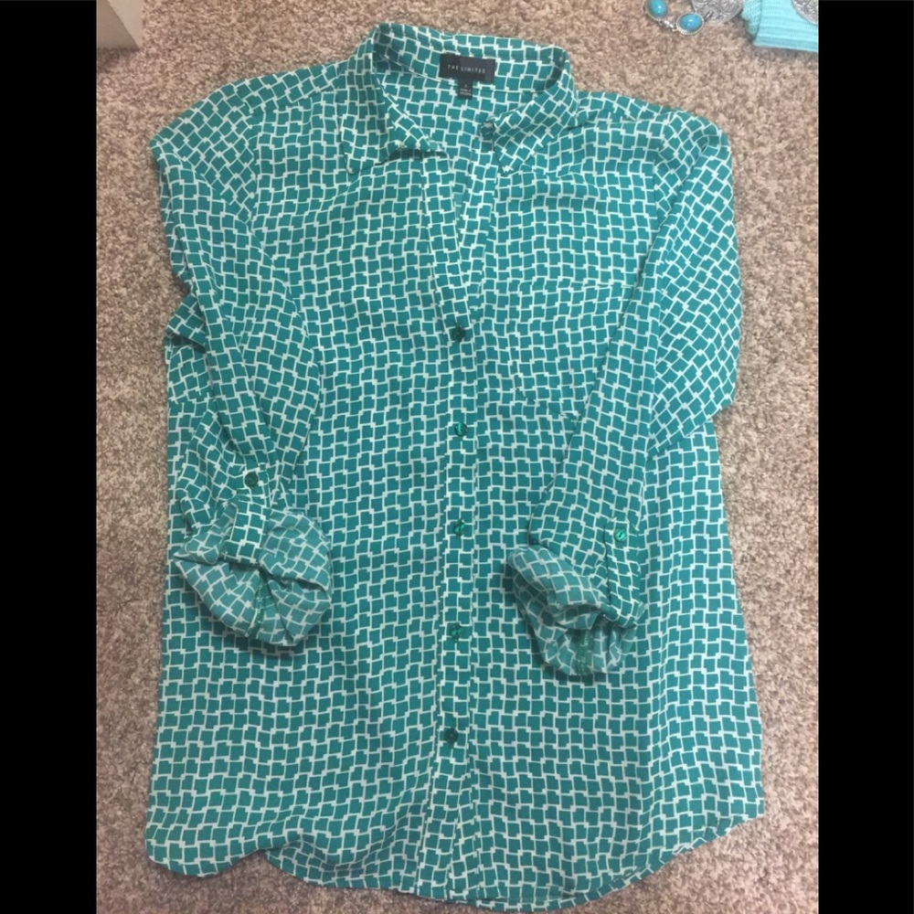The Limited New Button Down Blouse